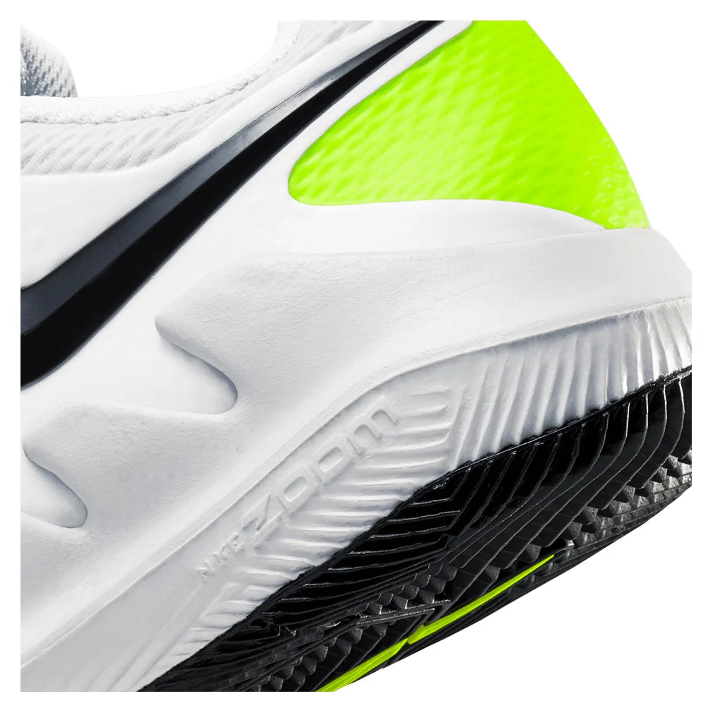 Juniors' Vapor X Tennis Shoes White and Black Footwear Nike
