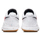 Juniors' Vapor X Tennis Shoes White and Laser Crimson Footwear Nike