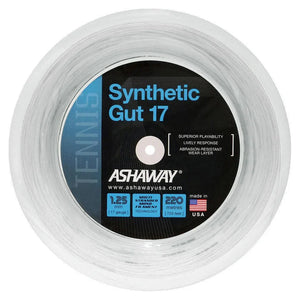 Synthetic Gut 17G 720 Foot Tennis String Reel Strings Ashaway