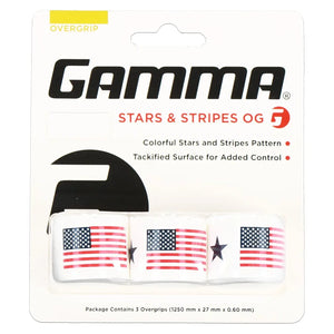 Stars and Stripes Tennis Overgrip Accessories Gamma