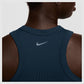Women`s One Fitted Dri-FIT Cropped Tank Top Armory Navy Apparel Nike