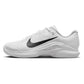 Women`s Zoom Vapor 12 Tennis Shoes White and Black Footwear Nike
