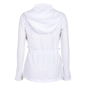 Women's Nola Tennis Jacket Chalk Apparel Tail