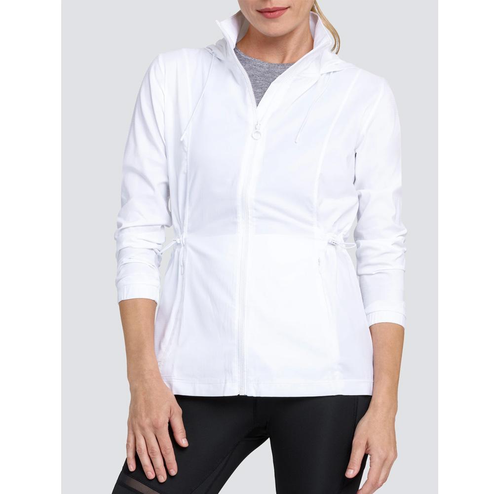 Women's Nola Tennis Jacket Chalk Apparel Tail