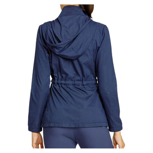 Womens Nola Long Sleeve Tennis Jacket Navy Blue Apparel Tail