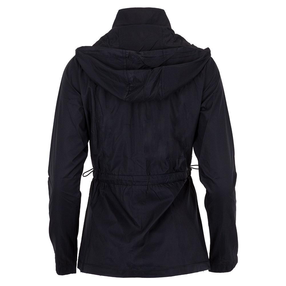 Women's Nola Tennis Jacket Onyx Apparel Tail