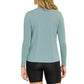 Women`s Gracen Long Sleeve Tennis Top Sage Apparel Tail