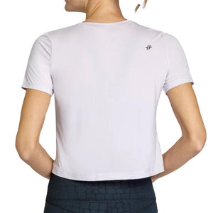 Women's Ferrara Short Sleeve Tennis Top Misty Lilac Apparel Tail