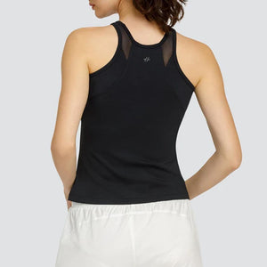Women's Arancia Racerback Tennis Tank Onyx Apparel Tail