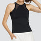 Women's Arancia Racerback Tennis Tank Onyx Apparel Tail