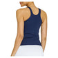 Women`s Foundation Hi-Neck Tennis Tank Navy Blue Apparel Tail