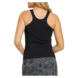 Women`s Foundation Hi-Neck Tennis Tank Onyx Apparel Tail