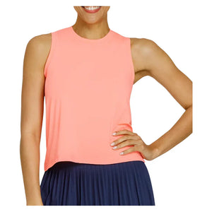 Women`s Machli Swing Tennis Tank Melon Punch Apparel Tail