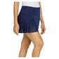 Women`s Volley 14.5 Inch Tennis Skort Navy Blue Apparel Tail