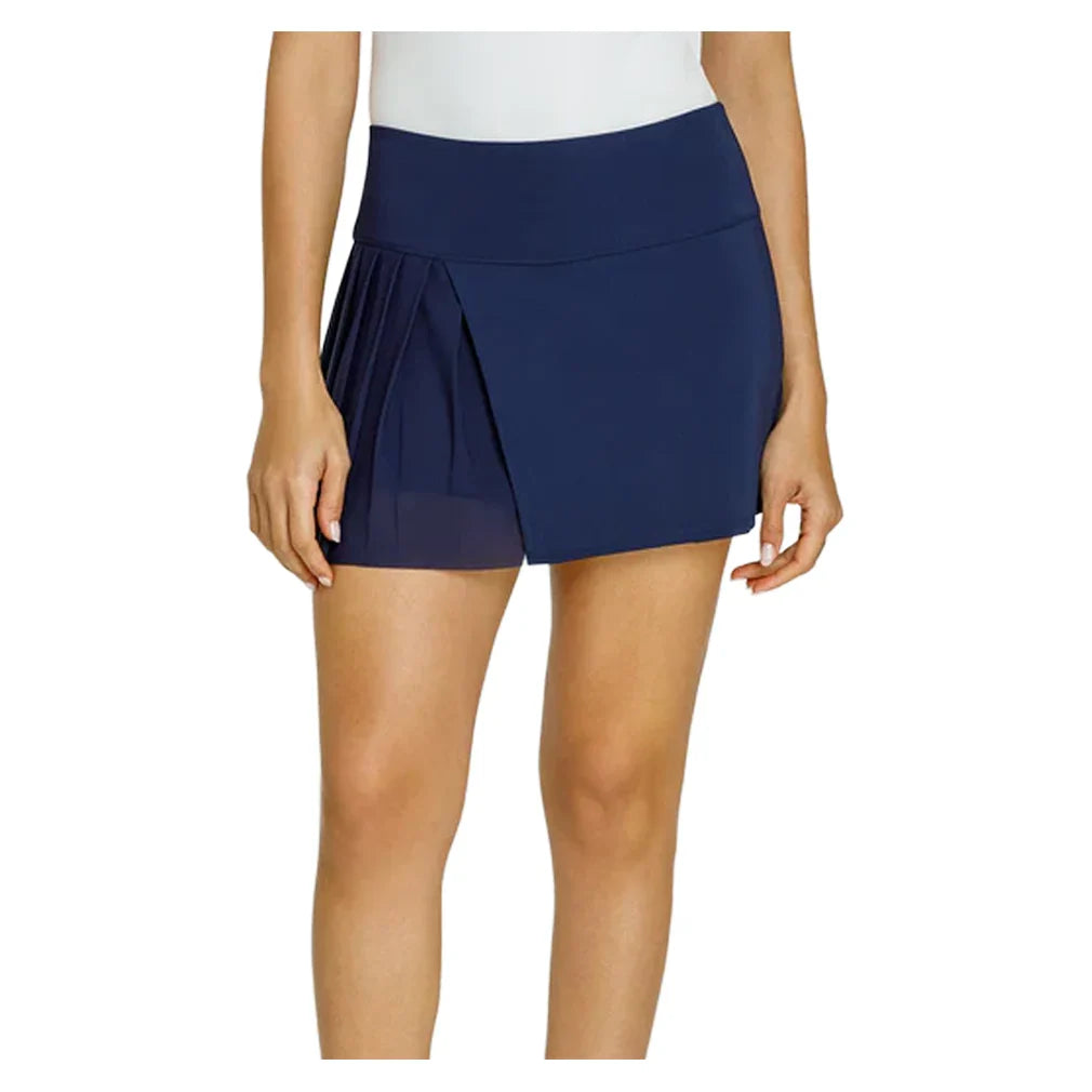 Women`s Volley 14.5 Inch Tennis Skort Navy Blue Apparel Tail