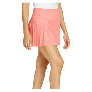 Women`s Volley 14.5 Inch Tennis Skort Melon Punch Apparel Tail