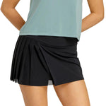 Women`s Volley 14.5 Inch Tennis Skort Onyx Apparel Tail
