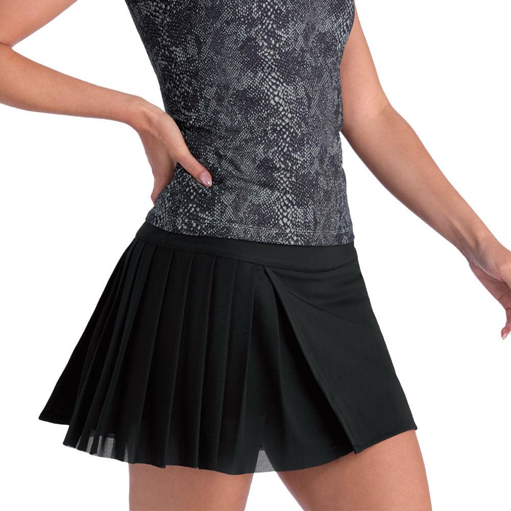 Women`s Volley 14.5 Inch Tennis Skort Onyx Apparel Tail
