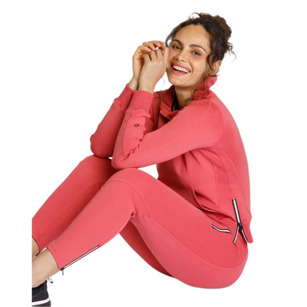 Women's Eleanor Tennis Joggers Cherry Rose Apparel Tail
