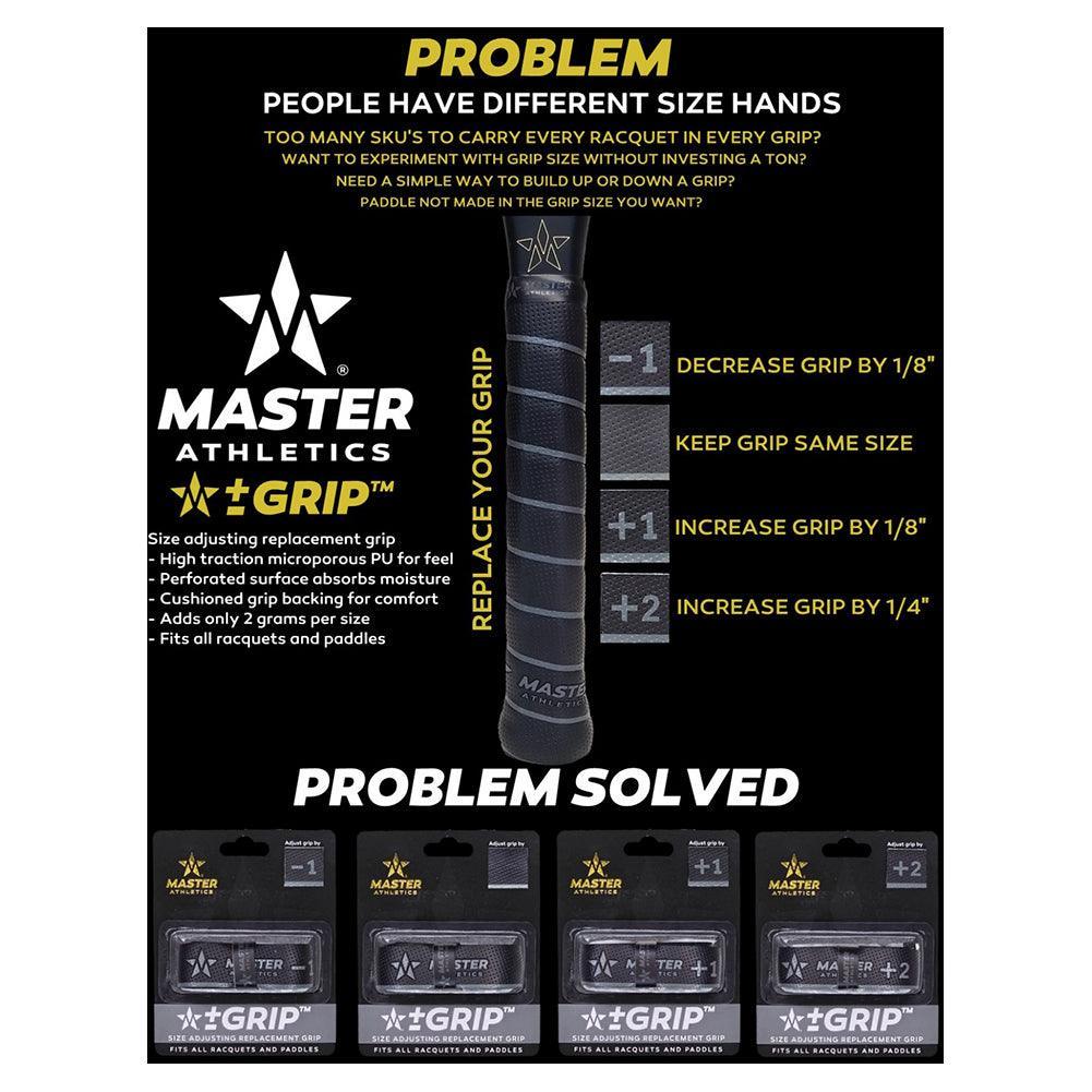 Replacement Grip -1 Black Accessories Master Athletics