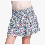 Girls` Retro Doodles Smocked Tennis Skort Multicolor Apparel Lucky In Love