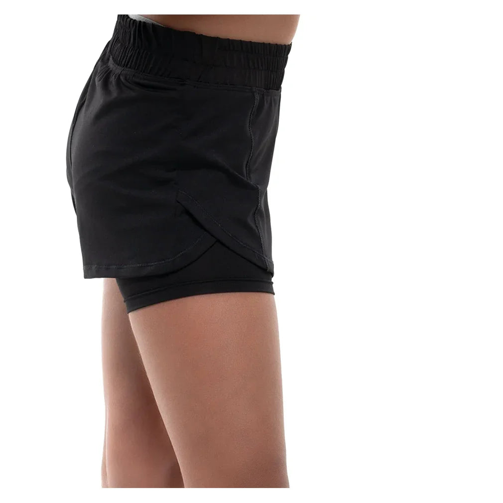 Girls' Match Point Tennis Short Apparel Lucky In Love