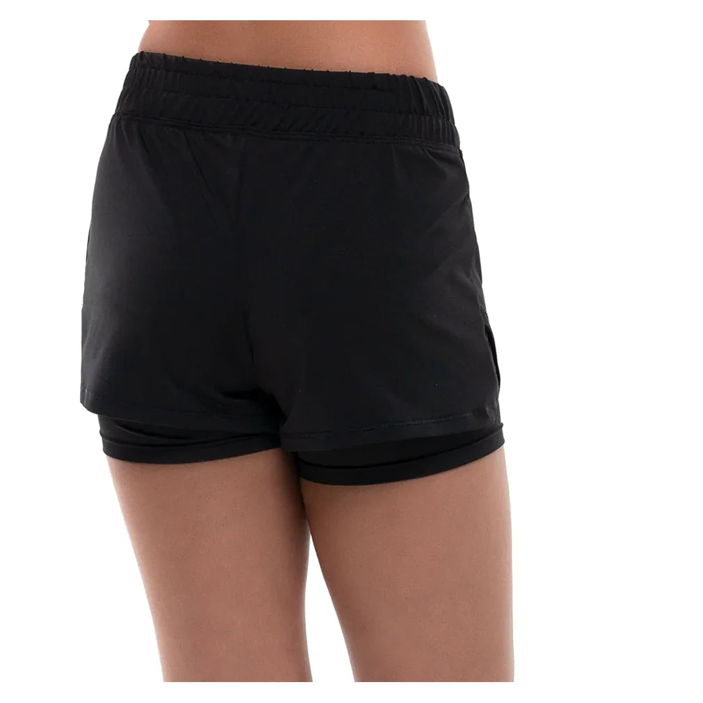 Girls' Match Point Tennis Short Apparel Lucky In Love