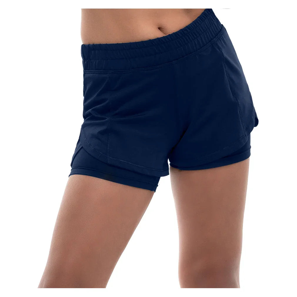 Girls' Match Point Tennis Short Apparel Lucky In Love