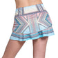 Girls` Lucky Club Ruche Tennis Skort Cool Blue Apparel Lucky In Love