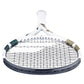 Boost Wimbledon Prestrung Tennis Racquet White and Gold Racquets Babolat