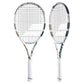 Boost Wimbledon Prestrung Tennis Racquet White and Gold Racquets Babolat