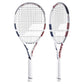 Boost Drive Prestrung Tennis Racquet White and Blue Racquets Babolat