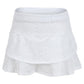 Girls' Fun and Wild Tennis Skort White Apparel Lucky In Love