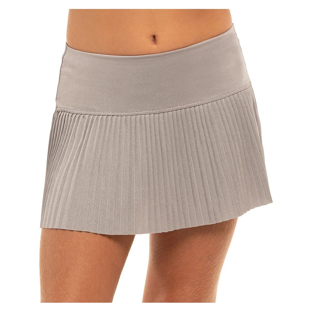 Girls' Spark Pleated Tennis Skort Eclipse Apparel Lucky In Love