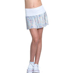 Girls` Leopard Pleated Tennis Skort Rainbow Apparel Lucky In Love