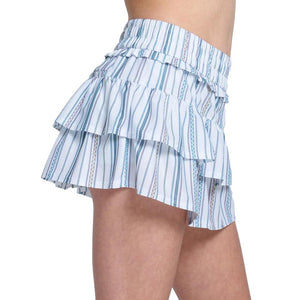 Girls` Club Tennis Skort with Pocket White Apparel Lucky In Love