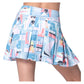 Girls' Linen Nouveau Tennis Skort Periwinkle Apparel Lucky In Love