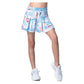 Girls' Linen Nouveau Tennis Skort Periwinkle Apparel Lucky In Love