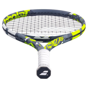 Aero Junior 25 Prestrung Tennis Racquet Grey and Yellow Babolat