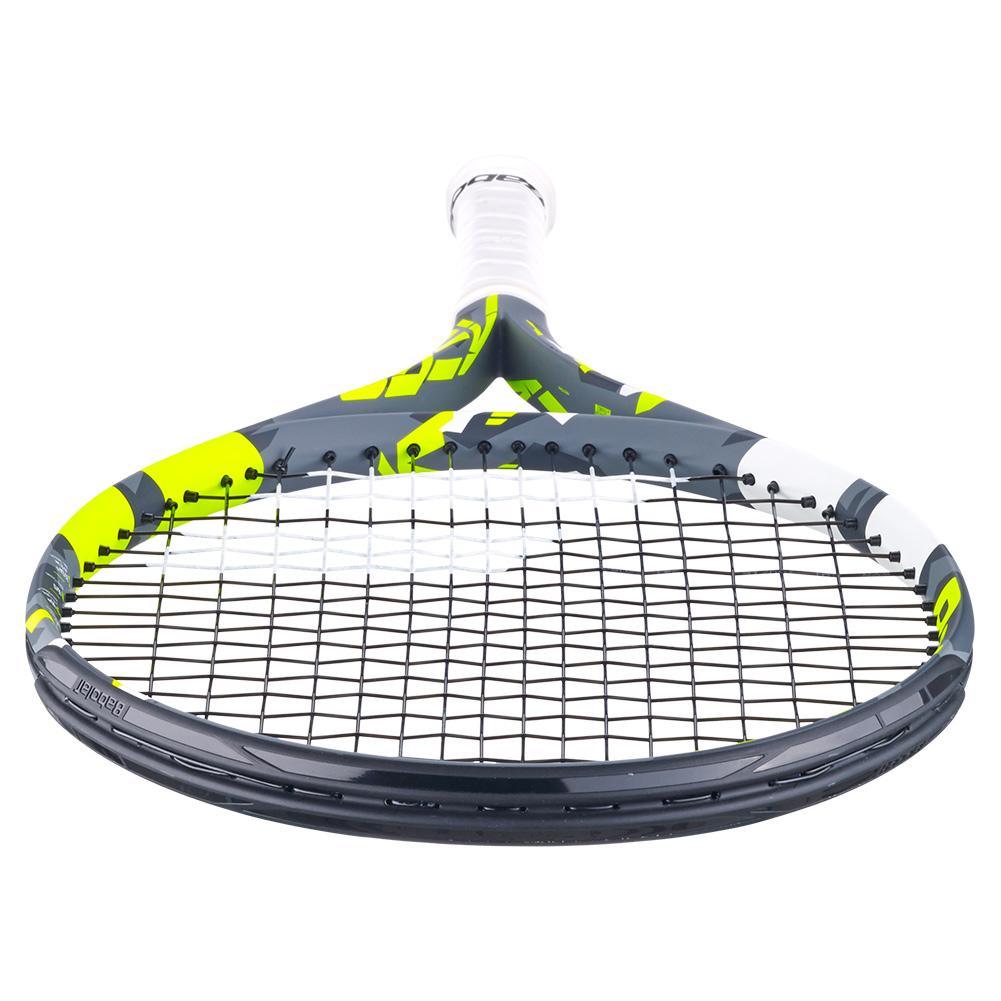 Aero Junior 25 Prestrung Tennis Racquet Grey and Yellow Babolat
