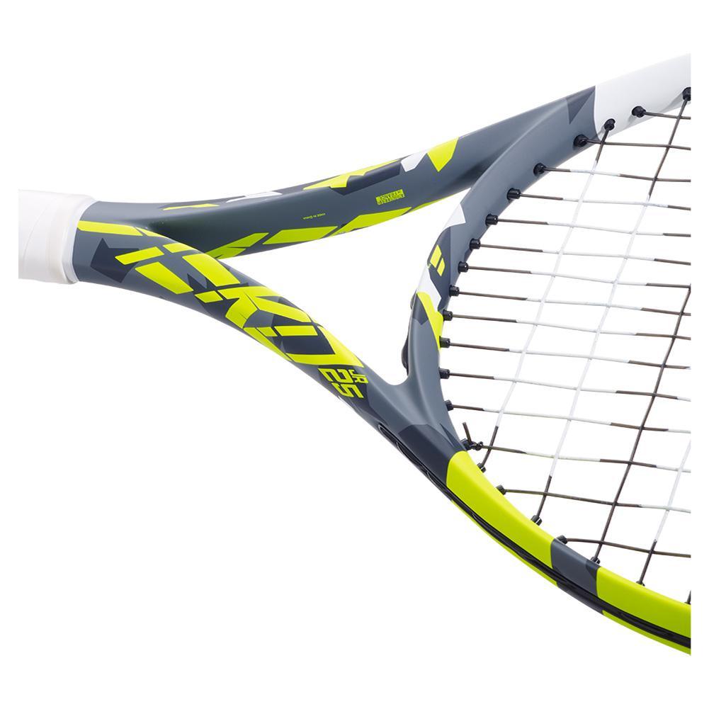 Aero Junior 25 Prestrung Tennis Racquet Grey and Yellow Babolat