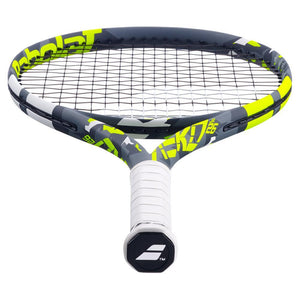 Aero Junior 26 Prestrung Tennis Racquet Grey and Yellow Babolat