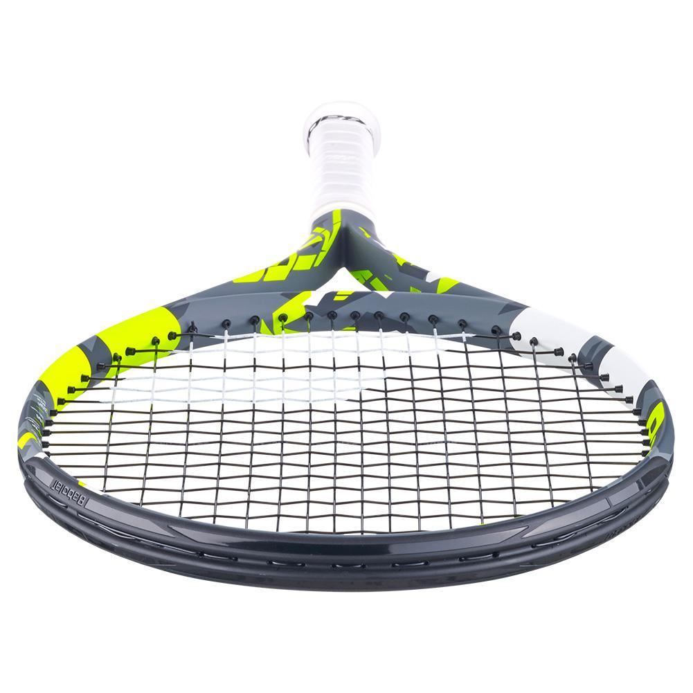 Aero Junior 26 Prestrung Tennis Racquet Grey and Yellow Babolat