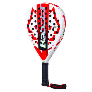 Viper Juan Lebron 2025 Padel Racquet White and Red Padel Racquets Babolat