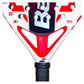 Viper Juan Lebron 2025 Padel Racquet White and Red Padel Racquets Babolat