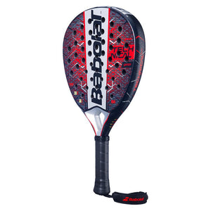 Technical Veron 2.5 Padel Racquet Black and Red Padel Racquets Babolat