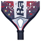 Technical Veron 2.5 Padel Racquet Black and Red Padel Racquets Babolat