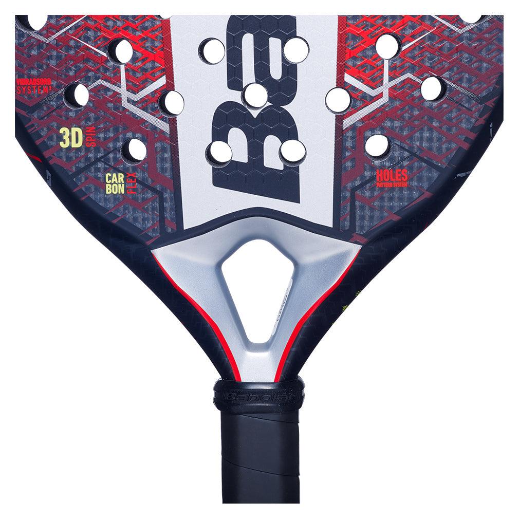 Technical Veron 2.5 Padel Racquet Black and Red Padel Racquets Babolat