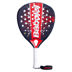 Technical Vertuo 2.5 Padel Racquet Black and Red Padel Racquets Babolat
