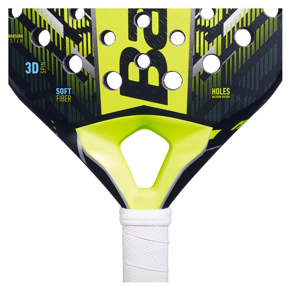 Counter Vertuo 2.5 Padel Racquet Black and Yellow Padel Racquets Babolat